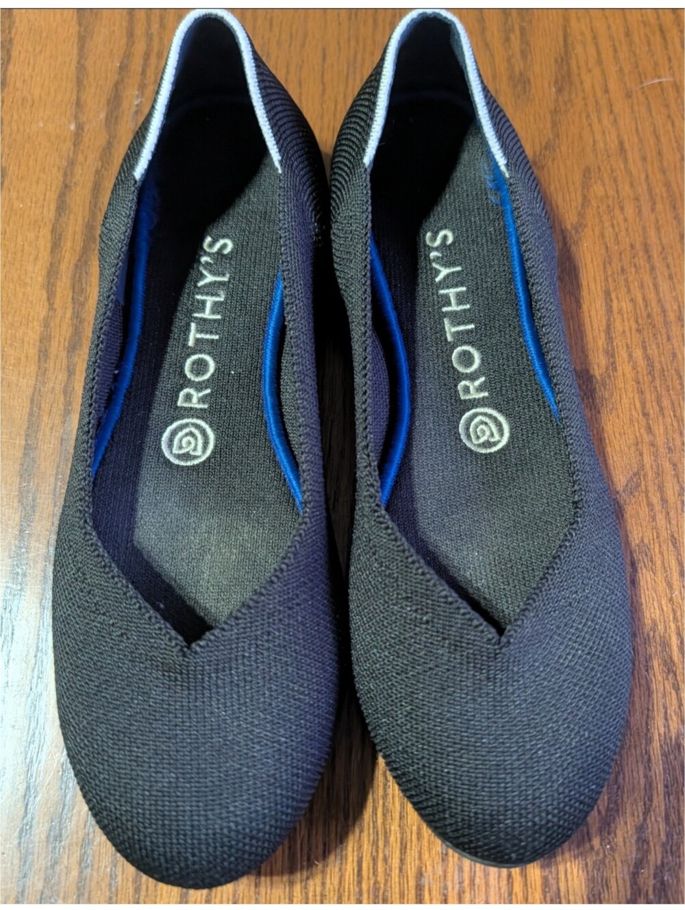 Rothy's Black Rounded Toe Flats